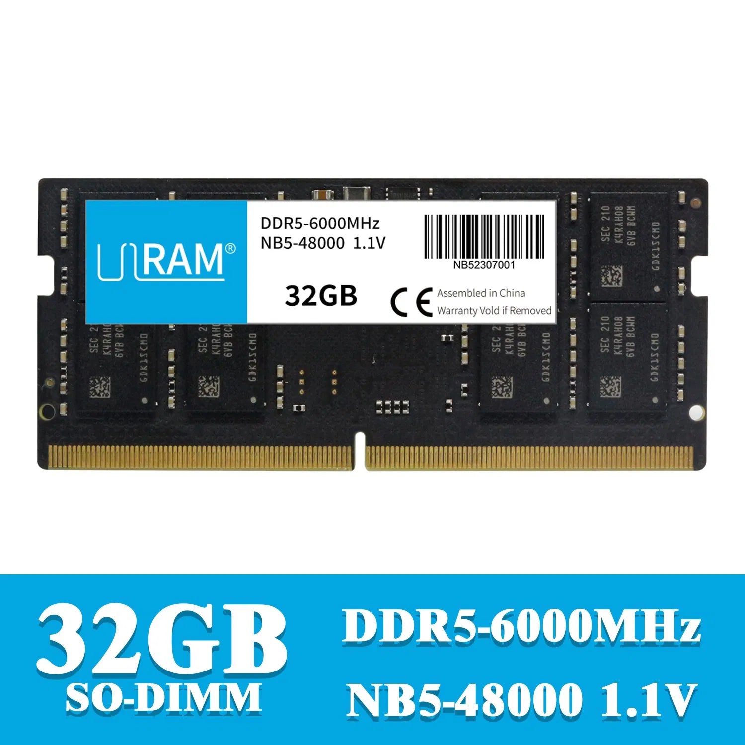 Game Computer DDR5 32GB 6000MHz Notebook So-DIMM RAM