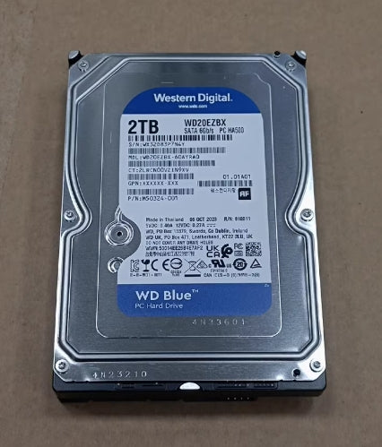 Brand New WD20EZBX WD Blue PC Hard Drive 500 GB to 8 TB 3.5" Desktop HDD in Stock