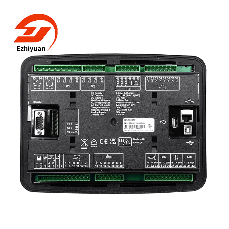 DSE7420MKII Generator Intelligent Control Module Dse7420 Mkii Manual & Auto Start Deep Sea Dse 7420 Mkii Amf Engine Dse7420mkii