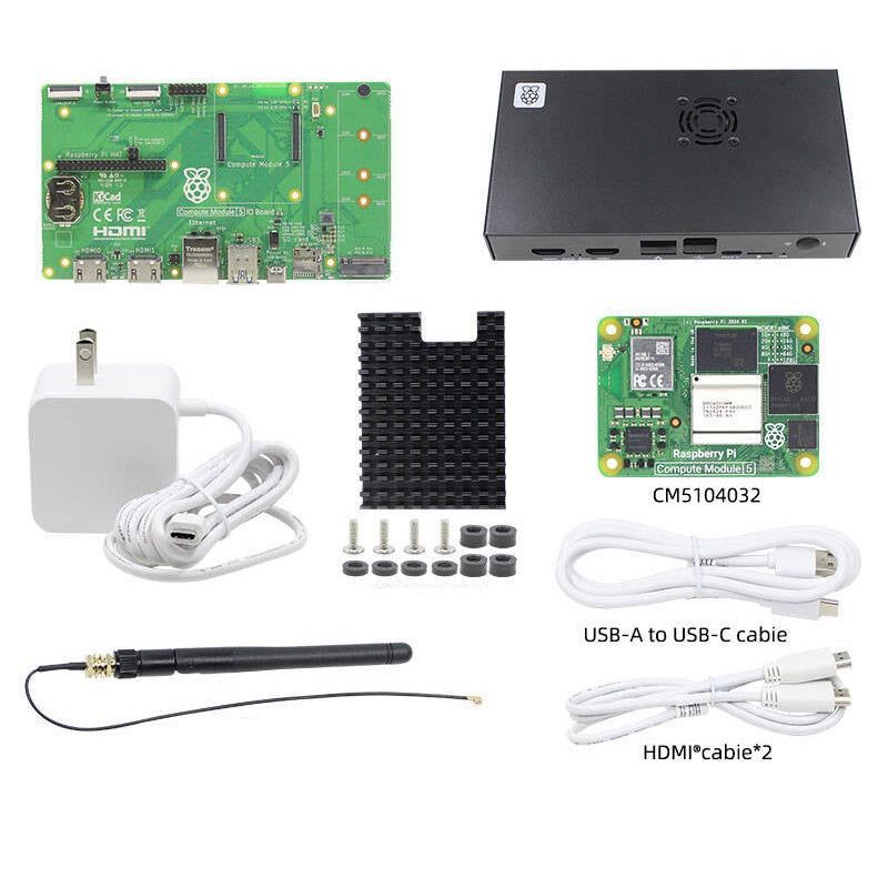 RPI-5 CM Development Kit for Raspberry Pi Compute Module 5 IO Board