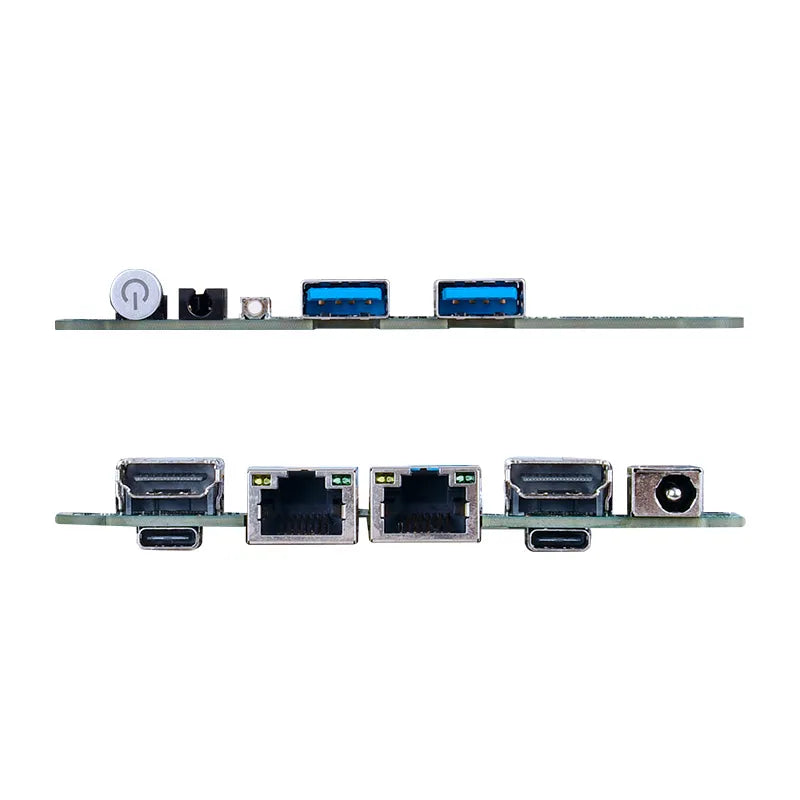 Intel 14th Core Ultra Computer Motherboard I5-125u/ I7-155u 2*LAN 2*DDR5 96GB 4K Display WiFi SATA3.0 RS232 Mini PC Motherboard