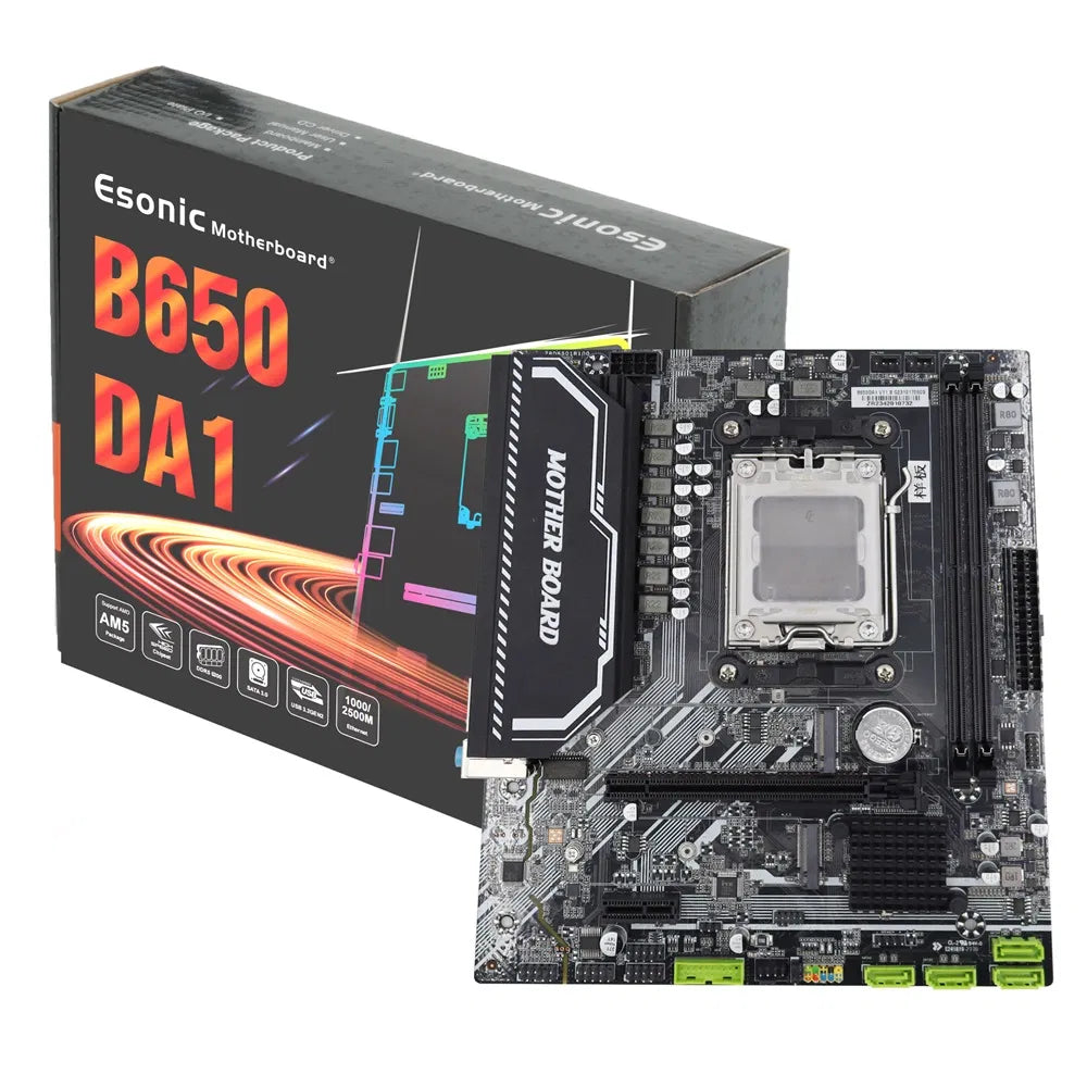 New Cheap Factory Price ATX B650 Motherboard DDR5 4800/5600MHz SATA Computer